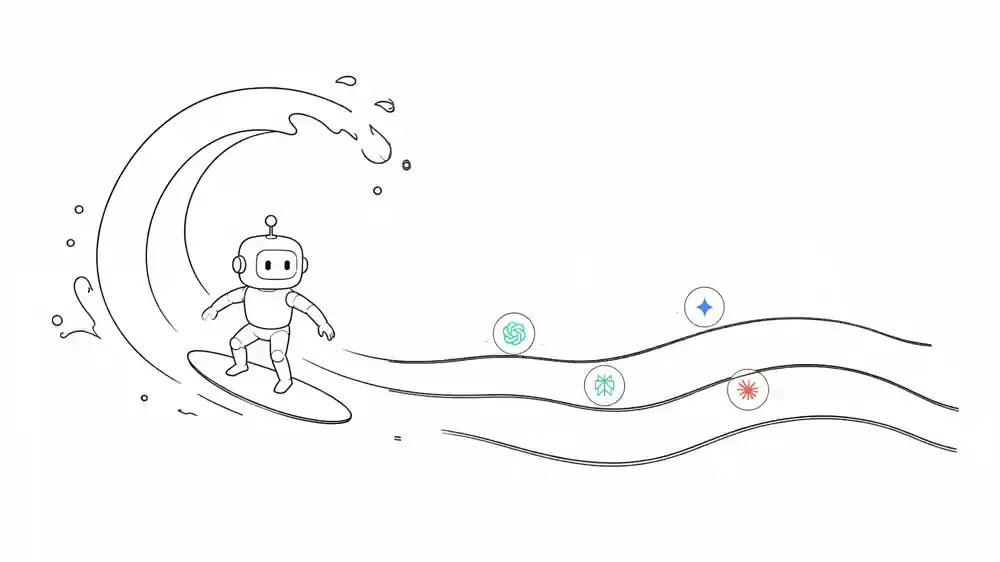 Illustration of Surfeo’s agent